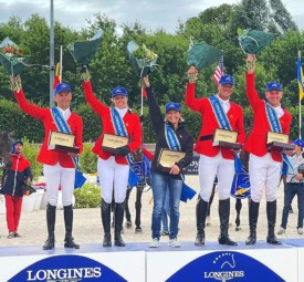 Victory in the Nations Cup in Deauville!
